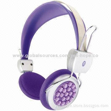 Stereo Studio Over-head Headphones, 20-20kHz Frequency Response Range, 40mW Maximum Input Power